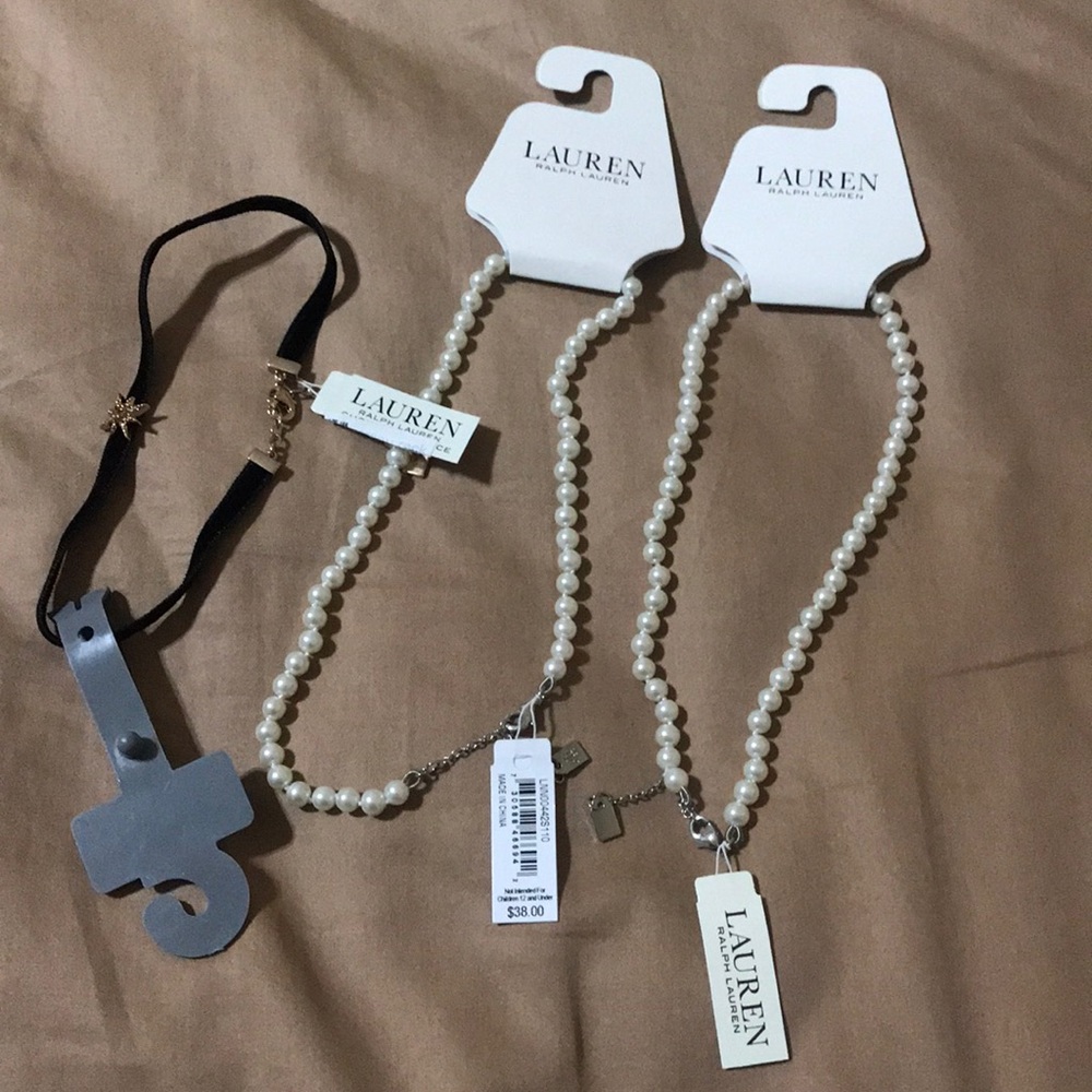 Lauren Ralph Lauren Jewelry Bundle 3 Necklaces